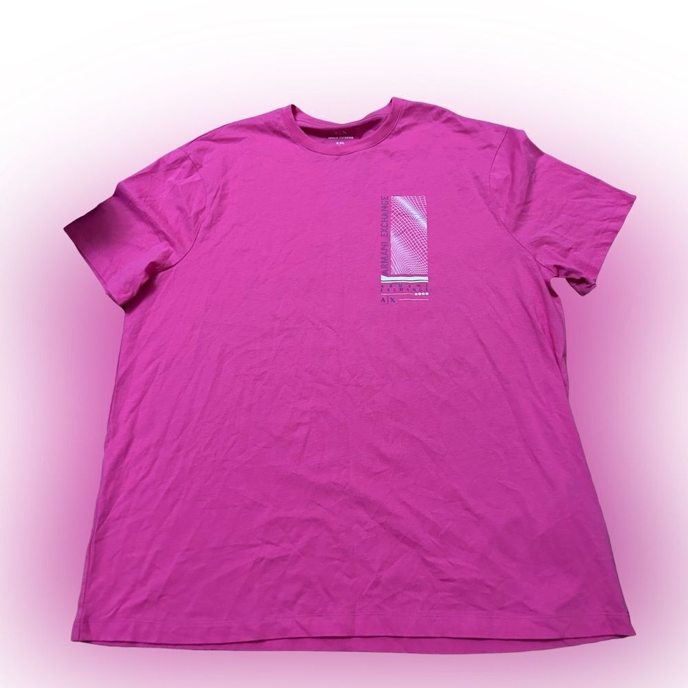 Men’s Armani Exchange Pink T-shirt